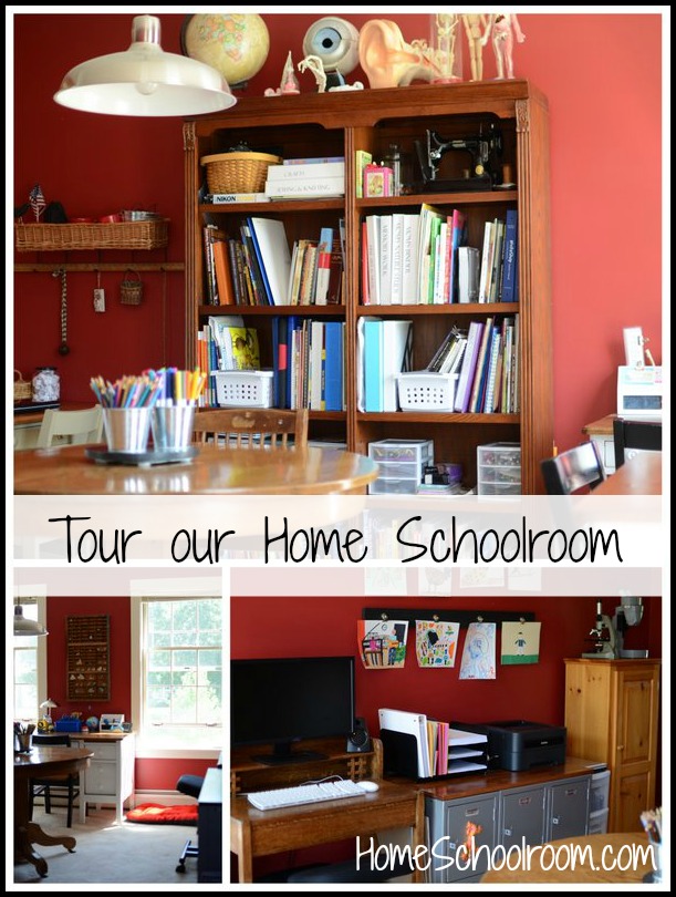 Tour Our Home Schoolroom - Home Schoolroom